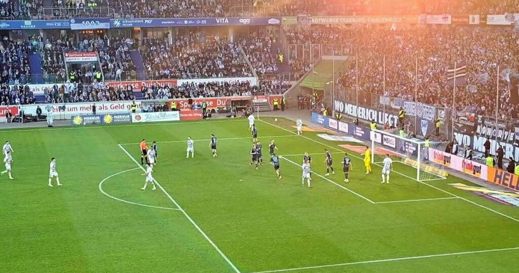 MSV Duisburg feiert späten Sieg gegen TSV 1860 München
